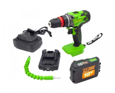 Autofiletamta cu acumulator Procraft PA18 DFR, 18 V, 1200 Rpm [0]