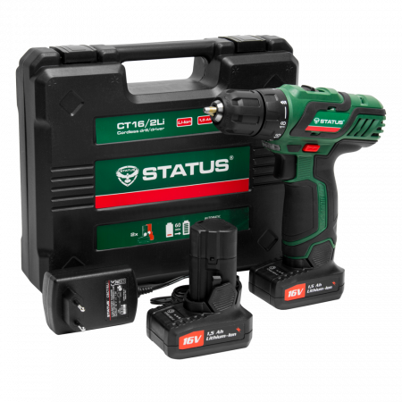 Autofiletanta cu 2 acumulatori 16V, Status CT16-2Li, 1500 mAh, 32 Nm [2]