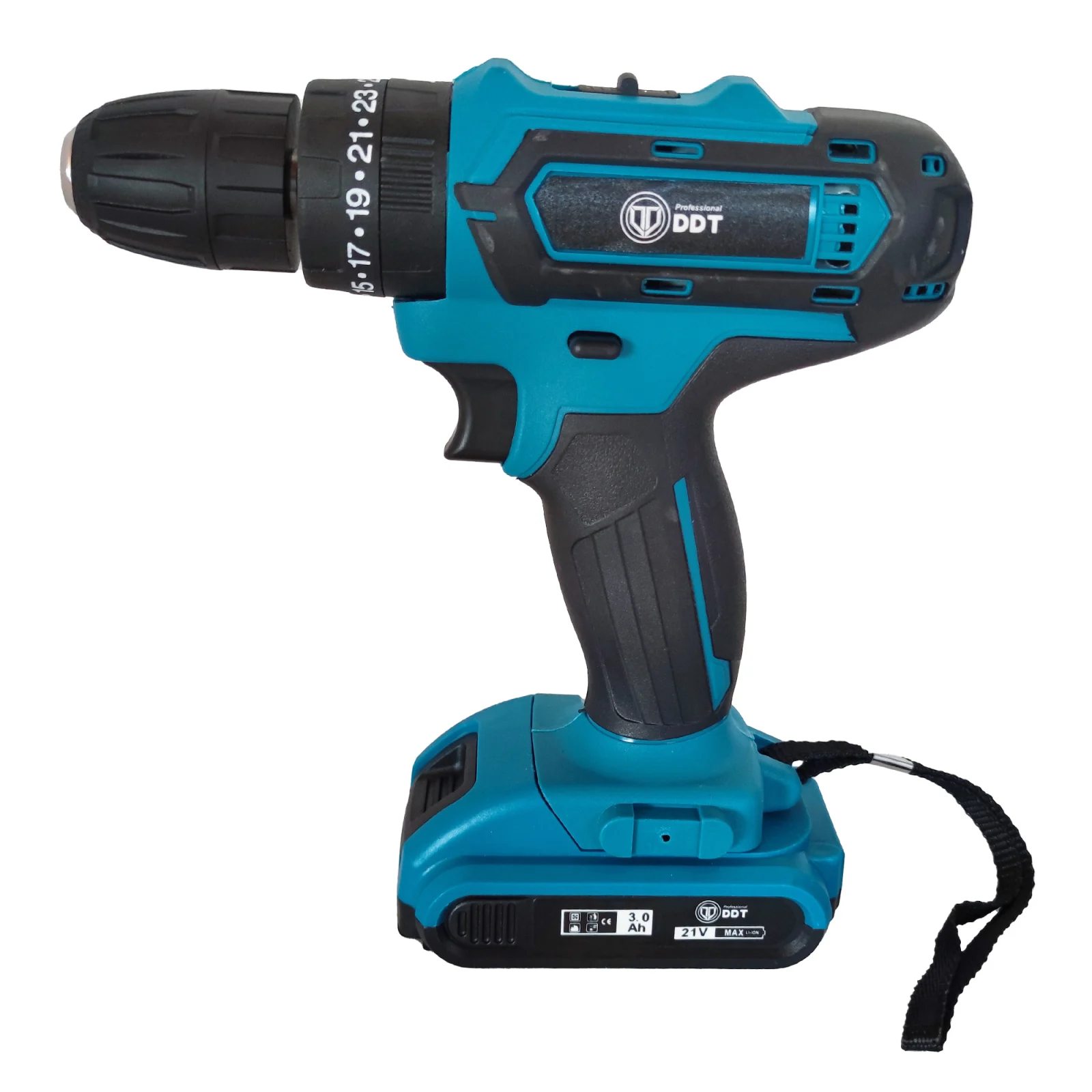 Autofiletanta cu 2 acumulatori 21 V, 3 Ah, incarcator + 24 accesorii , DDT , 1350 Rpm , mandrina 10 mm [4]