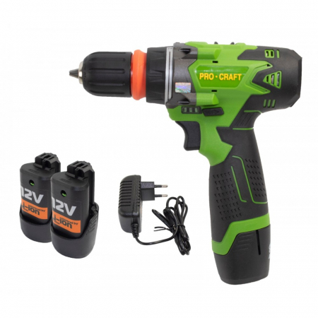 Autofiletanta cu 2 acumulatori Procraft PA12DFR, 12V, 1.5 Ah [1]
