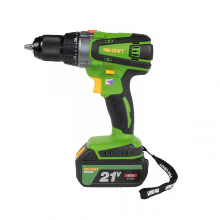 Autofiletanta cu percutie cu mandrina metalica Procraft PA214, 21 V, 4 Ah, 60 Nm, 1500 Rpm [0]
