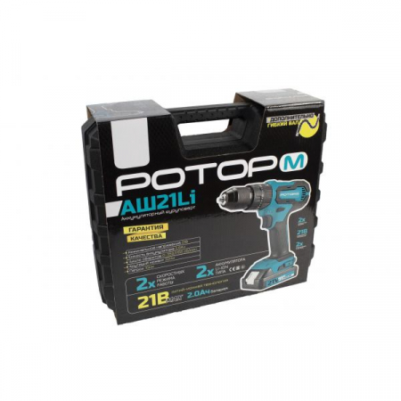 Autofiletanta cu percutie Rotor AS21LI, 21 V, 2 Ah, prelungitor flexibil, 32 Nm, 1150 RPM [6]