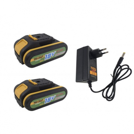 Autofiletanta Procraft Compact PA18C, 18V, 1.5 Ah 2 acumulatori [3]