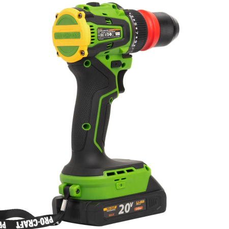 Autofiletanta PROCRAFT PA20Li DFR, 20V, 50 Nm, motor fara perii [4]