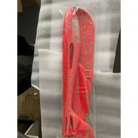 Avion Planor cu Pilot, Flippy, Din Polistiren, Cu Lumini in Cabina Pilotului, Lungime 47 cm, Rosu [4]