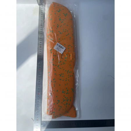 Avion planor din polistiren in punga , lungime 47 cm , cu lumini pe varf, Portocaliu, Flippy [4]