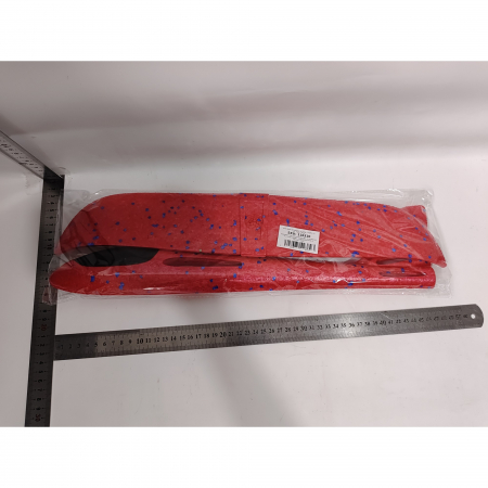 Avion planor din polistiren in punga , lungime 47 cm , Rosu , Flippy [7]