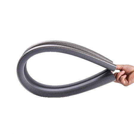 Pentru Casa si Camping - Banda de Izolare a Usii, Flippy, Banda Anti-Curent, Anti-Zgomot, Anti-Praf, Opritor Izolator, 90cm, Gri