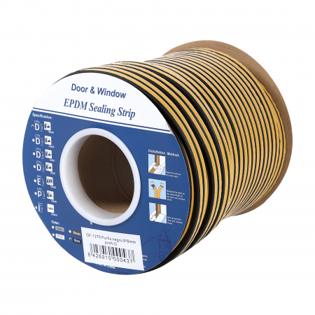 Banda Etansare Purfix 9*6MM profil D NEGRU [1]