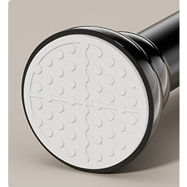 Lichidare Bara Telescopica Multifunctionala, Flippy, din Otel Inoxidabil, Utilizare Universala, Retractabila 107 - 195 cm, Fara Perforare Perete, Alb [4]
