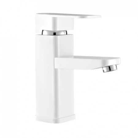 * LICHIDARE STOC * Baterie baie din plastic, PLAMIX Kub-001 Alb [1]
