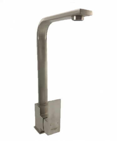 Baterie bucatarie MIXXUS KUB-011 din otel inoxidabil, Monocomanda, Racorduri incluse [3]