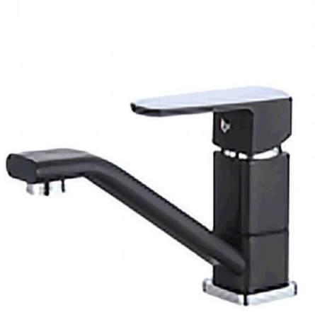 Baterie bucatarie Mixxus Missouri 555-15CM Black, material alama, culoare negru [1]