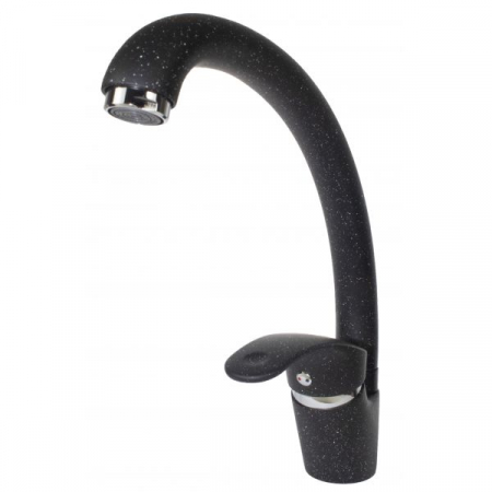 Baterie bucatarie Ulgran U-007 Negru, Monocomanda, Rusia Stil Lebada [3]