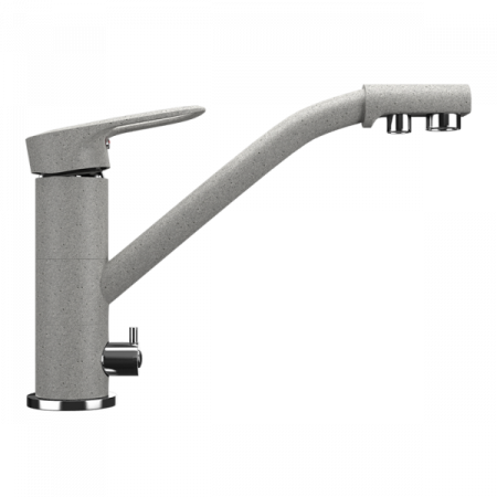 Pentru Casa si Camping - Baterie bucatarie Ulgran U-010 Gri Deschis, Conectiune filtru