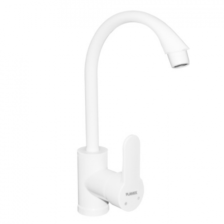 Baterie lavoar din plastic PLAMIX Leon-011 White [1]