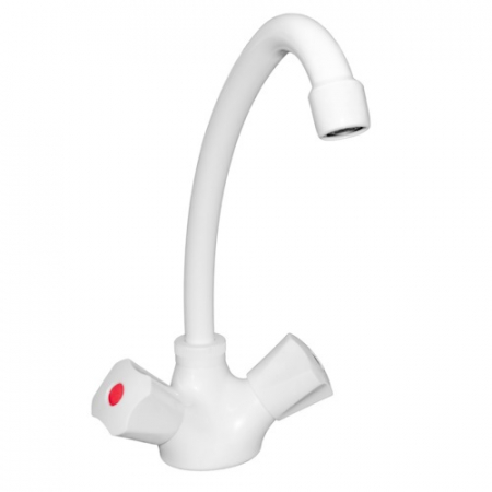 Baterie lavoar din plastic PLAMIX Omega-271 White [1]