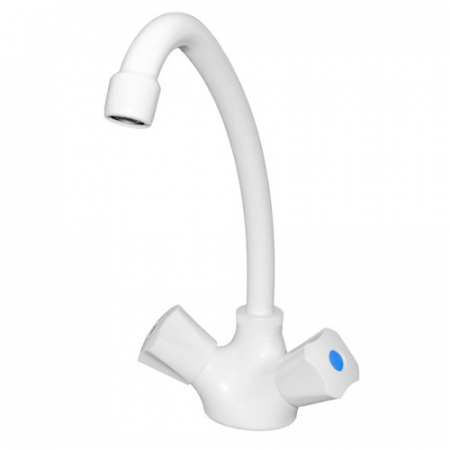 Baterii lavoar - Baterie lavoar din plastic PLAMIX Omega-271 White