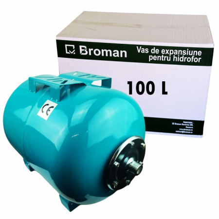 Piese si accesorii hidrofoare - Bazin hidrofor metalic 100 L Broman