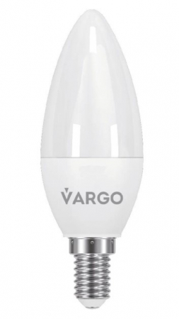 Iluminat & electrice - Bec Led C37, 5W, E14, 4000 K lumina neutra, 665 Lm V-110522 VARGO