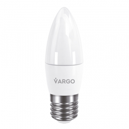 Iluminat & electrice - Bec Led C37, 5W, E27, 4000 K lumina neutra, 665 Lm V-110521 VARGO
