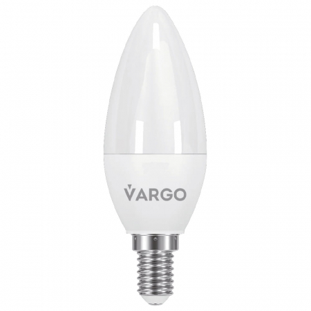 Iluminat & electrice - Bec Led C37, 7W, E14, 4000 K lumina neutra, 665 Lm V-110526 VARGO