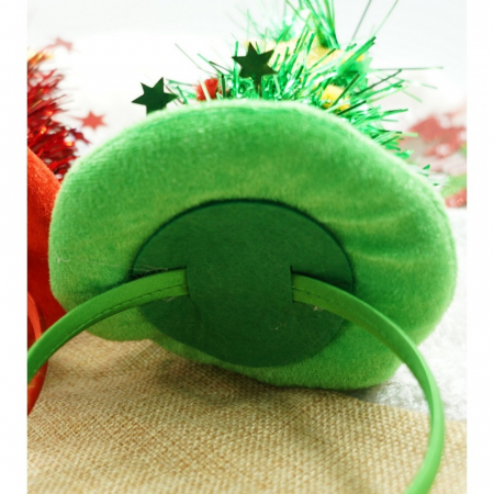 Bentita/cerc brad de Craciun, culoare verde, marime standard, Flippy [9]