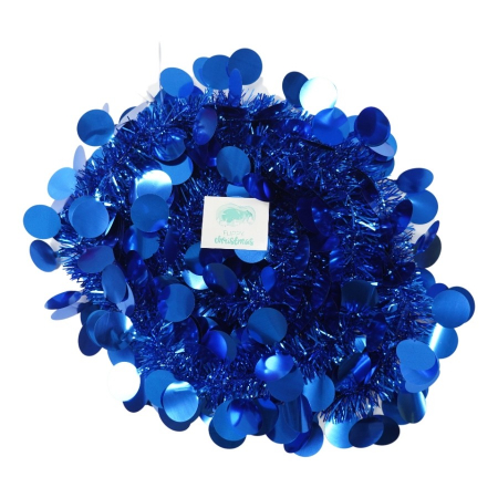Decoratiuni, ornamente si articole Craciun - Beteala Craciun, Flippy, albastru, marimea: 2 m x 11 cm material:folie PVC, interior/exterior