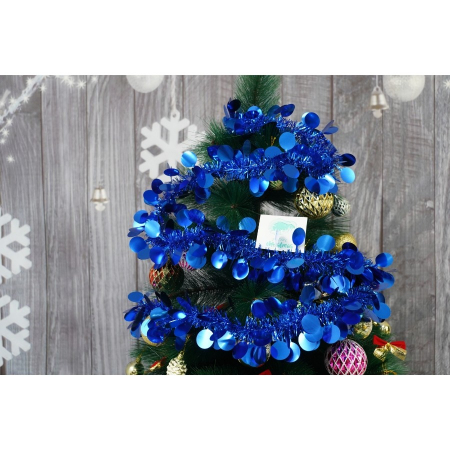 Beteala Craciun, Flippy, albastru, marimea: 2 m x 11 cm material:folie PVC, interior/exterior [8]