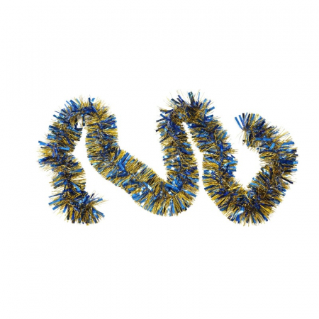 Decoratiuni, ornamente si articole Craciun - Beteala Craciun, Flippy, albastru, marimea: 2 m x 11 cm material:folie PVC, interior/exterior