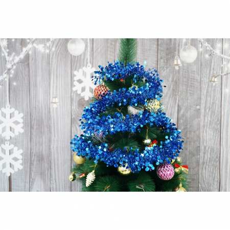 Beteala Craciun, Flippy, albastru, marimea: 2 m x 9 cm material:folie PVC, interior/exterior [4]