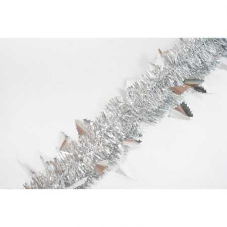Beteala Craciun, Flippy, argintiu, marimea: 2 m x 9 cm x 5 cm material:folie PVC, interior/exterior [6]