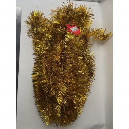 Beteala Craciun, Flippy, auriu, marimea: 2 m x 7 cm material:folie PVC, interior/exterior [16]