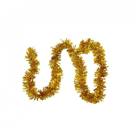Decoratiuni, ornamente si articole Craciun - Beteala Craciun, Flippy, galben, marimea: 2 m x 9 cm material:folie PVC, interior/exterior