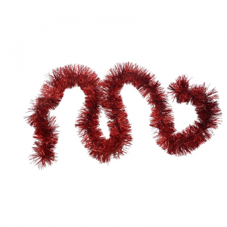 Decoratiuni, ornamente si articole Craciun - Beteala Craciun, Flippy, roșu, marimea: 2 m x 9 cm material:folie PVC, interior/exterio