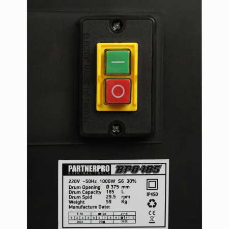Betoniera 210L 1100W PartnerPro BPO-210L [3]