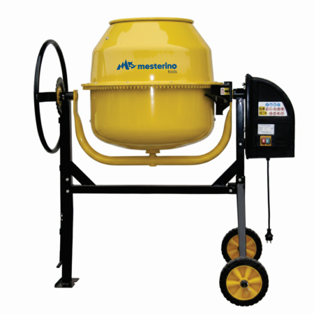 Bricolaj - Betoniera profesionala MESTERINO TOOLS HCM550, capacitate 160 litri, motor 1000W cu bobinaj din cupru, roti si coroana din fonta