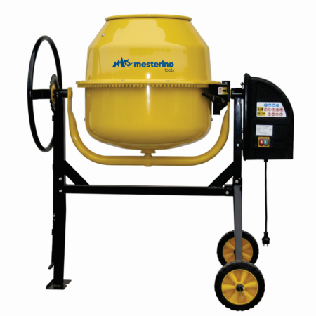 Bricolaj - Betoniera profesionala MESTERINO TOOLS HCM650, capacitate 180 litri, motor 1000W cu bobinaj din cupru, roti si coroana din fonta