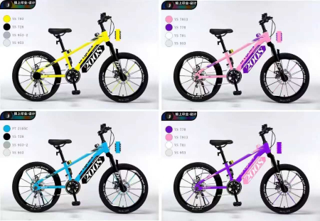 Bicicleta BR S2001 Inspire 20'' 7 viteze, varsta 6-9 ani,Shimano Galben [3]