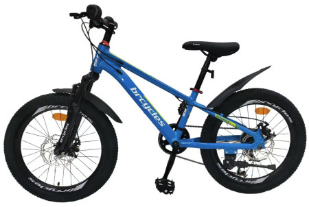 Bicicleta BR Tornado A2002 20'' 7 viteze, cadru aluminiu Shimano Albastru [2]