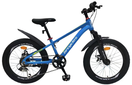 Bicicleta BR Tornado A2002 20'' 7 viteze, cadru aluminiu Shimano Albastru [1]