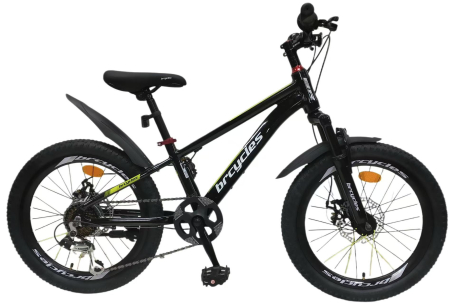 Bicicleta BR Tornado A2002 20'' 7 viteze, cadru aluminiu Shimano Negru [1]