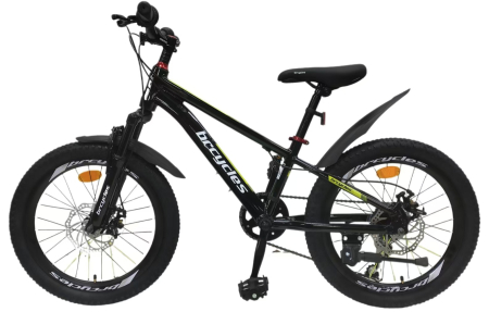 Bicicleta BR Tornado A2002 20'' 7 viteze, cadru aluminiu Shimano Negru [2]