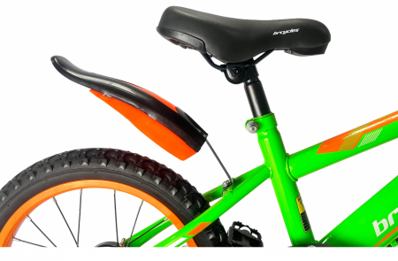 Bicicleta BRC copii 2-4 ani A1201 12" Verde [5]