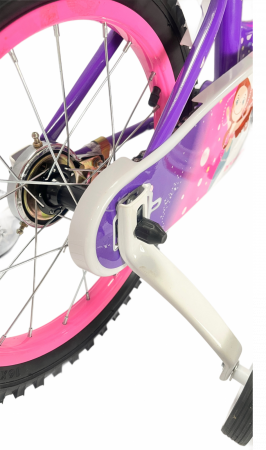 Bicicleta BRC copii 2-4 ani A1202 12" Mov [2]