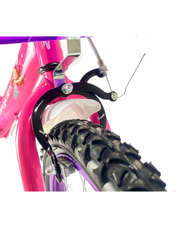 Bicicleta BRC copii 4-7 ani A1602 16'' Roz [5]