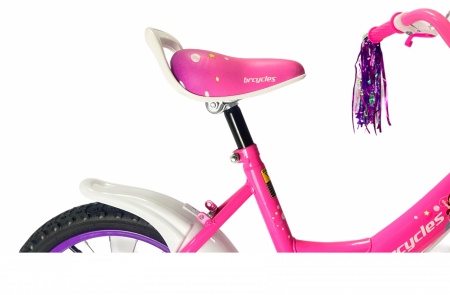 Bicicleta BRC copii 2-4 ani A1202 12" Roz [7]