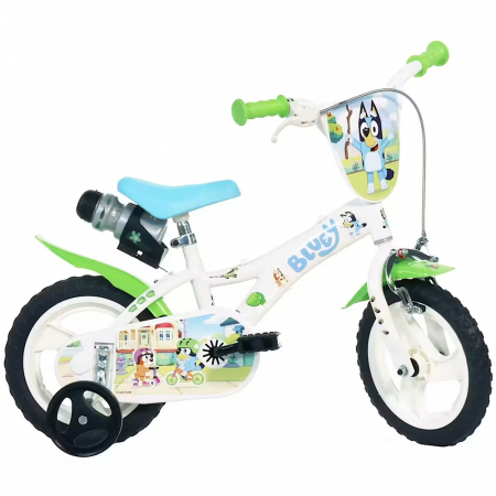 Biciclete, trotinete, triciclete - Bicicleta copii Dino Bikes 12' Bluey
