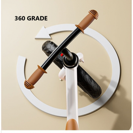 Bicicleta de Echilibru, Pentru Copii, Flippy, Fara Pedale, Cu Doua Roti, 2-6 Ani, Inaltime Reglabila, 82 x 55 x 45 cm, Alb [3]