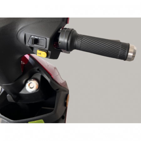 Scuter Electric (Bicicleta), Fara Permis, Cu Pedale Volta SX - 220 W, viteza maxima 25 km pe ora, visiniu [1]